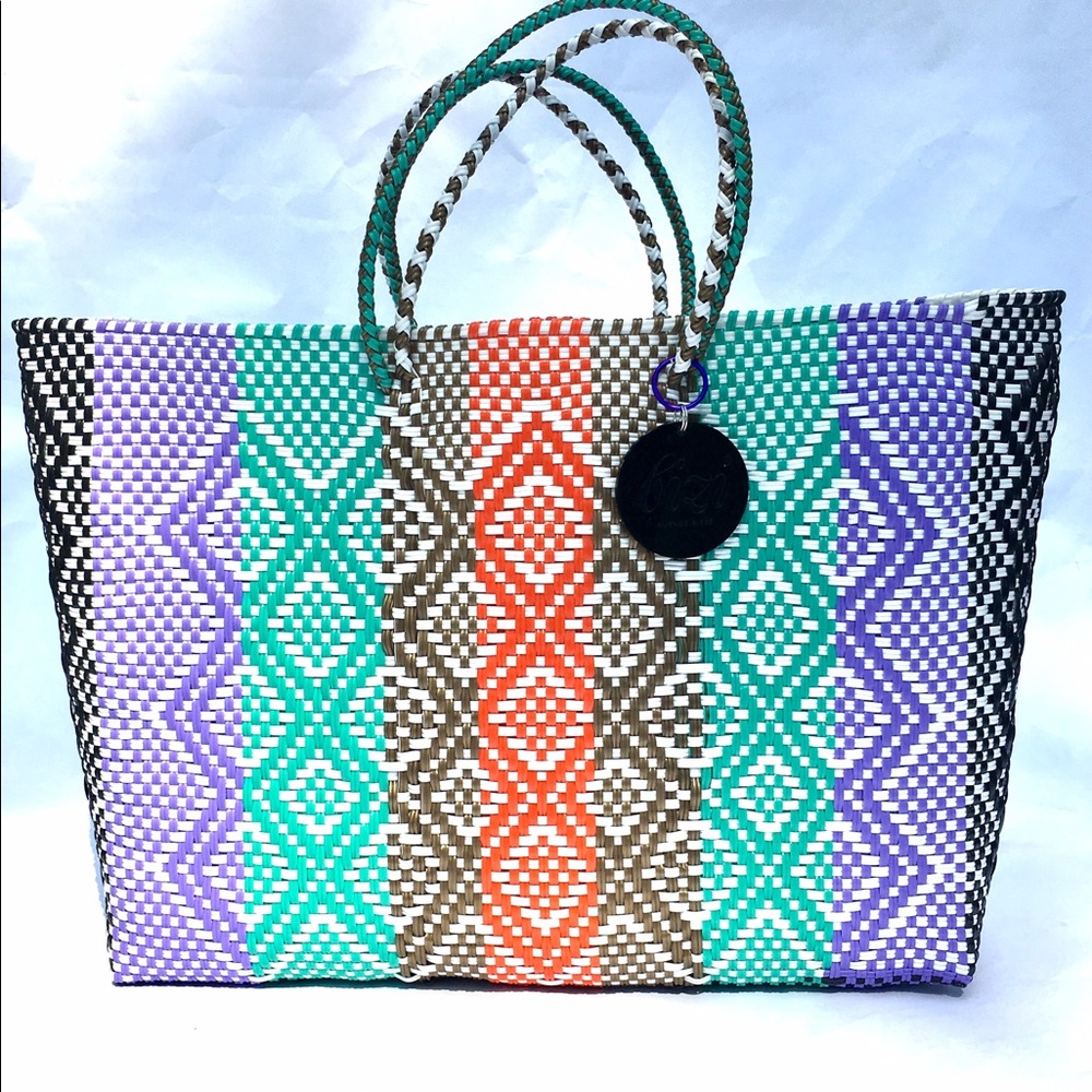 Market Beach Tote Bag